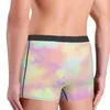 Caleçons Pastel Tie Dye motif arc-en-ciel culottes shorts Boxer slips sous-vêtements pour hommes Homme