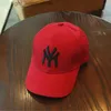 Gorras de béisbol Cool New Boys Girls Kids Niños NY Cap Carta bordado Niñas Gorra de béisbol Popular Hip Hop Sombrero para el sol Casqueta roja Nueva York YQ231214