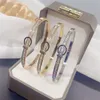 luxe Designer armband Hoge kwaliteit titanium stalen armband 2023 Nieuwe Japanse en Koreaanse versie van de liefde diamanten gesp vervaagt niet sieraden dames cadeau