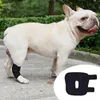 Vêtements pour chiens Bandages pour animaux de compagnie blessure jambe genouillère sangle Protection réglable manchon de récupération fournitures accessoires pour chiens