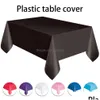 Couvertures de table jetables Table jetable en plastique Ers Nappe Grand Rec Er Tissu Essuyer Propre Maison Fête Mariage Drop Livraison Maison Gar Dh2Fa