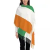 Berets Ivory Coast Flag damski szal szalowy szalik