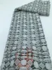 生地と縫製カルメ2024高品質のアフリカのコードガイピアレースナイジェリアのフレンチスパンコールウェディングドレス用ファブリックF3608 231213