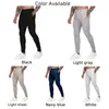 Herenbroek Autumn Casual Formele knop Stretch Skinny Slim Fit Joggers Sport Workout Broek Leggings Potlood 231213