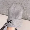 Fashion designer luxury beanie official website style for couples wear embroidery craft high-end atmosphere
