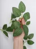 Dekorativa blommor 5st Artificial Plant Silk Tyg Husuppvärmning Liv som vardagsrum Po Prop 18cm Gift Party Home Decor Rose Blad DIY