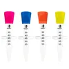 85mm Golf Tee 5 Color Step Down Golf Tees Plastic with Ball Mark Prevent Loss Rope Golf Divot Tool Ball Holder Accessories 231213