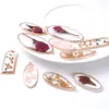 Charms 3-4Pcs Waterdrop Clear Foil Flat Pressed Dried Flower Drop Gel Dandelion Pendant For Earring Necklace Jewelry Making