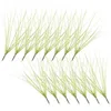 Decorative Flowers 15 Pcs Simulated Reed Grass Wedding Decor Fake Plants For Home Vase House Decorate Artificial Indoor Silk Cloth