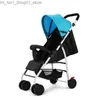 Passeggini # Passeggino pieghevole per auto Ultra leggero portatile seduto sdraiato Ombrello per bambini Carrello a prova di carrozzina per bambini Rosa Verde Q231214