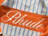 Мужские свитера в стиле пэчворк с надписью жаккардовый свитер Мужчины Женщины 1 1 Одежда высшего качества Оранжевые модные толстовки T231214