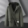 Men's Jackets Arrival Suepr Large Autumn Youth Fashion Casual Hooded Open Line Jacket Coat Plus Size 4XL 5XL 6XL 7XL 8XL 9XL 10XL