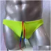 Homens de banho dos homens swimwear y nadar briefs bikini gay maiô mini troncos de natação para o homem da juventude maiô praia shorts desmiit 20 dhthl