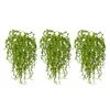 装飾花セネシオ多肉植物の人工植物3緑の人工植物