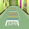 Rainbow Color Jump Game Arabic Numerals Hope Sscotch Doctom Play Pokój naklejki ścienne naklejki podłogowe dla dzieci Dekor