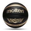 Bollar Molten basketboll Bollar Officiell storlek 7/6/5 PU Material Kvinnor utomhus inomhus match träning basket med gratis netväska nål 231213