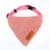 Hondenkleding 120 pc's/Lot nek halsdoek bandana met kraag verstelbare huisdierkat puppy sjaal