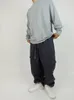 Survêtements pour hommes Plus-Taille Multi-poches et salopettes kaki surdimensionnées pour hommes Skateboarding Hip-Hop Slacks