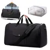 Duffel Bags Men Business Travel Bag Suit Folding Storage Tote Multifunctional Luggage Shoulder Women Large Capacity Fitness Handbags