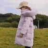 Manteau d'hiver chaud vers le bas veste enfants enfant en bas âge fille vêtements filles vêtements épaissir Parka vêtements d'extérieur à capuche manteaux enfants costume de neige 231214