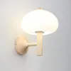 Lâmpada de parede LED Cogumelo Ins Kids Room Bedside Night Light Iluminação Atmosfera Criativa