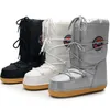 Botas de inverno mesmas botas de neve de outono botas de neve femininas espaço na moda pai-filho 230830