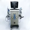 Máquina de microdermoabrasión portátil vertical 14 en 1, máquina de exfoliación por chorro de oxígeno, equipo de salón de belleza con dermoabrasión de diamante