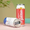 Water Bottles 500ml Thermos Stainless Steel Cup Creative Beer Can Insulated Cup Vacuum Cups with Straw Cold Keeper Cola Cans Insulated Bottle 231213