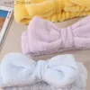 Headwear Hair Accessories Towel Flannelette Fabric Twist She Face Wash Headband Women Hair Cl Hairpin Hair Clip Headwear Women Hair AccessoriesL231214