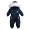 Pagliaccetti Tuta da sci invernale a 30 gradi Plus Tuta da bambino in velluto Tuta da ragazzo Calda per bambini Bambina Abbigliamento Abbigliamento per bambini Cappotto soprabito 231214