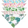 Vêtements pour chiens 30pcs Bandana en vrac Petit grand bavoirs Écharpe Coton Flamingo Pet Chiot Kerchief Accessoires d'été Fournitures