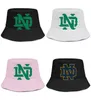 Notre Dame Fighting Irish Alternate Logo 0 męskie i kobiety Buckethat Cool Sports Bucket Baseballcap Logo Flag Football Effect Green3703545