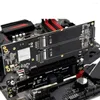 Computerkabels PCIe 4.0 Channel Splitter Expansion Riser Card 8 4 4Hyper Ultra Quad Vroc M.2 NVME -poort