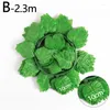 Decorative Flowers Artificial Leaf Vine Plant Highly Simulated Safe Environmentally Friendly Sturdy Durable Ceiling Background Wall