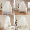 Crib Netting Baby Canopy Infant Toddler Bed Dome Cot Mosquito Hanging Net Bar Frame Style Bedding Accessories 231213