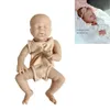 Lalki 16 cali urodzone Zestaw lalki Zendric przedwczesny dziecięcy pusta pusta do niemowlęcia pleśń DIY Doll 231214