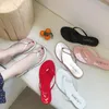 Chinelos sapatos planos femininos de borracha flip flops bege sandálias de salto mulheres ao ar livre pantofle slides moda havaiana preto verão b