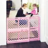 Gates Gates Toddleroo by North States 26 "42" Supergate Classic Baby Gate Pink Plastic 231213