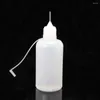 Storage Bottles 5/10/20/30Ml Resuable Needle Tip Glue Applicator Plastic Bottle For Paper Quilling Craft Scrapbooking Tool