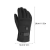 Sports Gloves Electric Heated Gloves With 3 Levels 4000mAh Rechargeable Battery Powered Heat Gloves Winter Outdoors Thermal Skiing Warm Gloves 231213