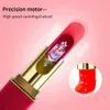 Vibrators Love Ture Mini Massager Vibration Adult Fimal Erotic Red Lipstick Vibrator Sex Toy For Women Egg 231213