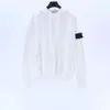 Stones Jackets Cardigan zippé pour Homme et Femme décontracté coloré Sweat-Shirt îles High Street Coton Style Ample Top Oxford Respirant Coupe-Vent 105