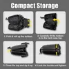 Playeagle Hard Top and Bottom Sock Proof Golf Travel Cover Bag 1 PCS Protoble Folding Golf Aviation Bag Air Bag med hjul 231213