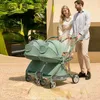 Carrinhos# Novos gêmeos Baby Stroller Splable Absorção de choque Vústeros de carrinho de carrinho Folding Folding Sit and Spost Baby Carriage Baby Carriage q231215