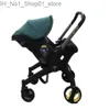 Siège d'auto pour poussette de bébé pour landaus pour nouveau-nés, chariot de sécurité pour bébé, chariot léger 3 en 1, système de voyage Q231215