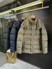 Herren-Daunenparkas 2023 High-End 1 1 Herbst/Winter klassische einfache einfarbige Daunenjacke für Herren wasserdichte KapuzenjackeL231209