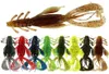 Rosenholz 10pcs Fischerei Crawfish Lure Silikon Weiche Künstliche Köder Crayfish 4in 037oz Schwimmgarnel