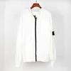 Spring and Autumn New Trendy Brand Solid Color Zipper Cardigan for Men and Women Couples Loose Hooded Hoodie Coat