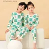 Pyjamas Baby Boys Girls Pyjamas Winter Autumn Halloween Children's Clothing Sleepwear Cotton Pyjamas Set for Kids 2 6 7 8 10 12 Years R231214