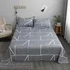 Set di biancheria da letto 3 pezzi Set Lenzuola morbide per la pelle Federa Camera da letto Dormitorio Confortevole lenzuolo spazzolato spesso e traspirante 231214